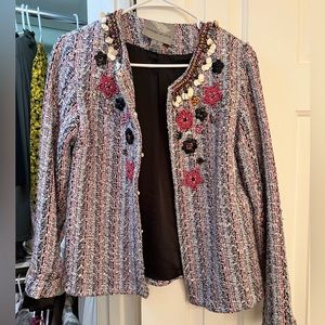 Anthropologie embellished sweater